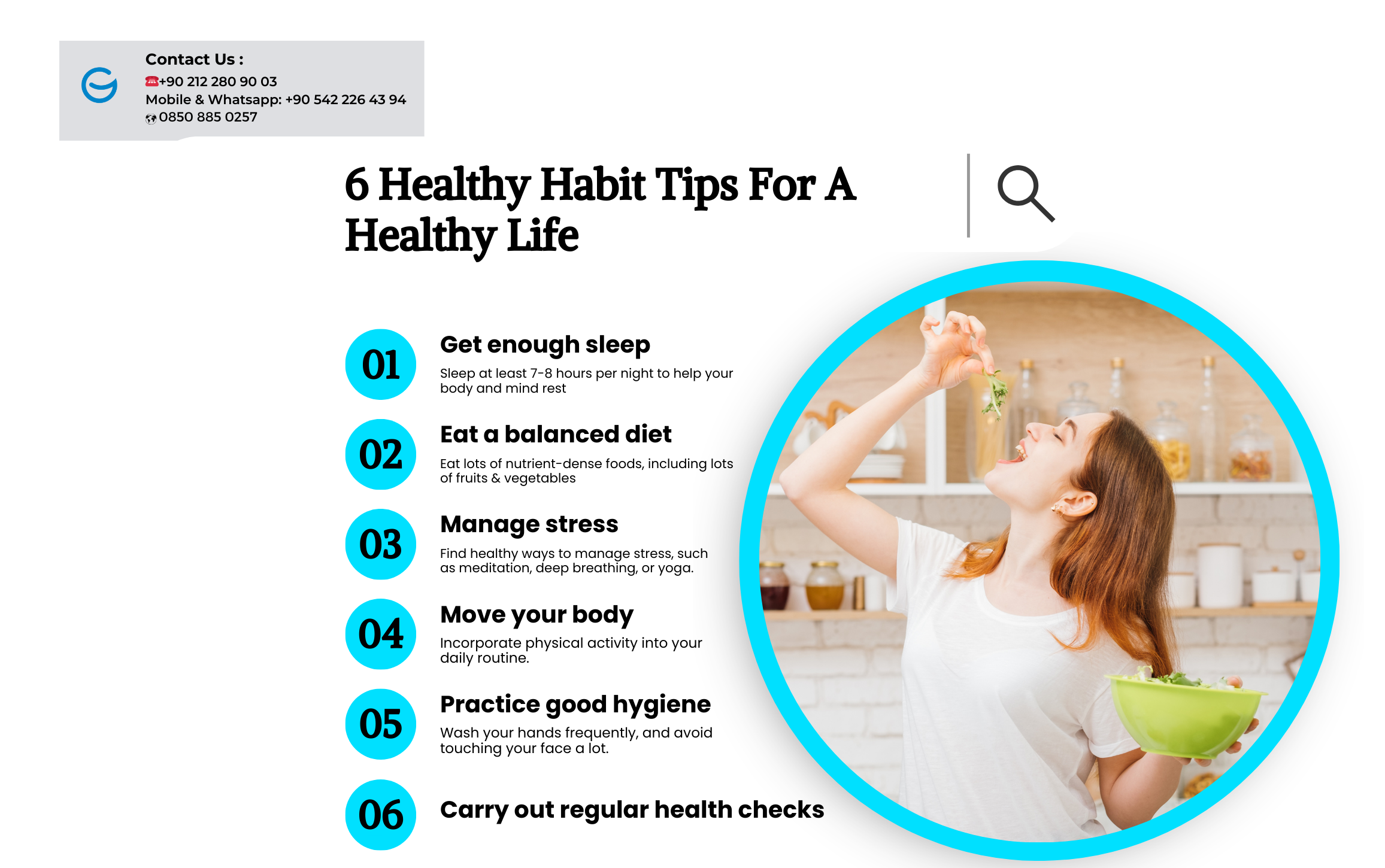 6 Healthy Habit Tips For A Healthy Life